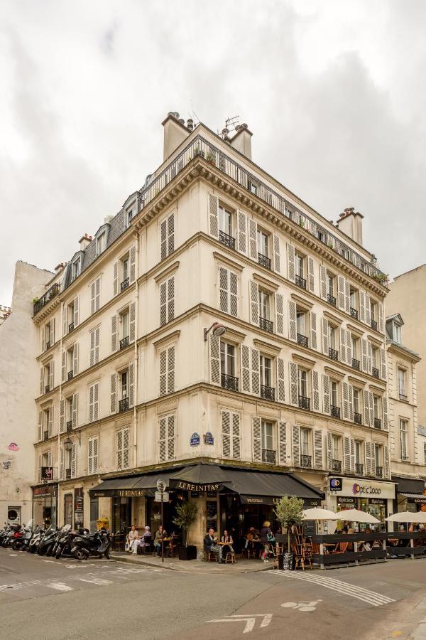 Habitat Parisien - 2Br-2Ba - Marais - Centre Pompidou公寓 外观 照片